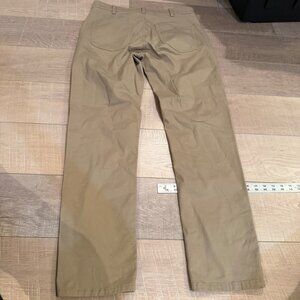 MEMBERS MARK MENS MASON STRAIGHT FIT 5 POCKET PANTS TAN 32 X 32